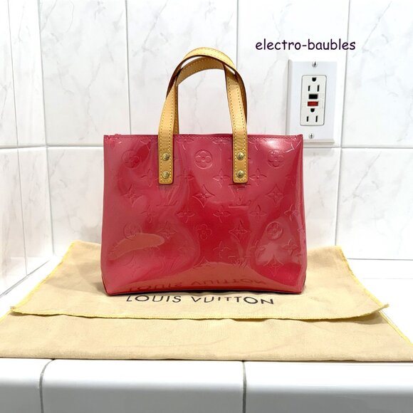 Louis Vuitton Reade PM Framboise Monogram Vernis MI0016 - PRISTINE - Picture 14 of 14